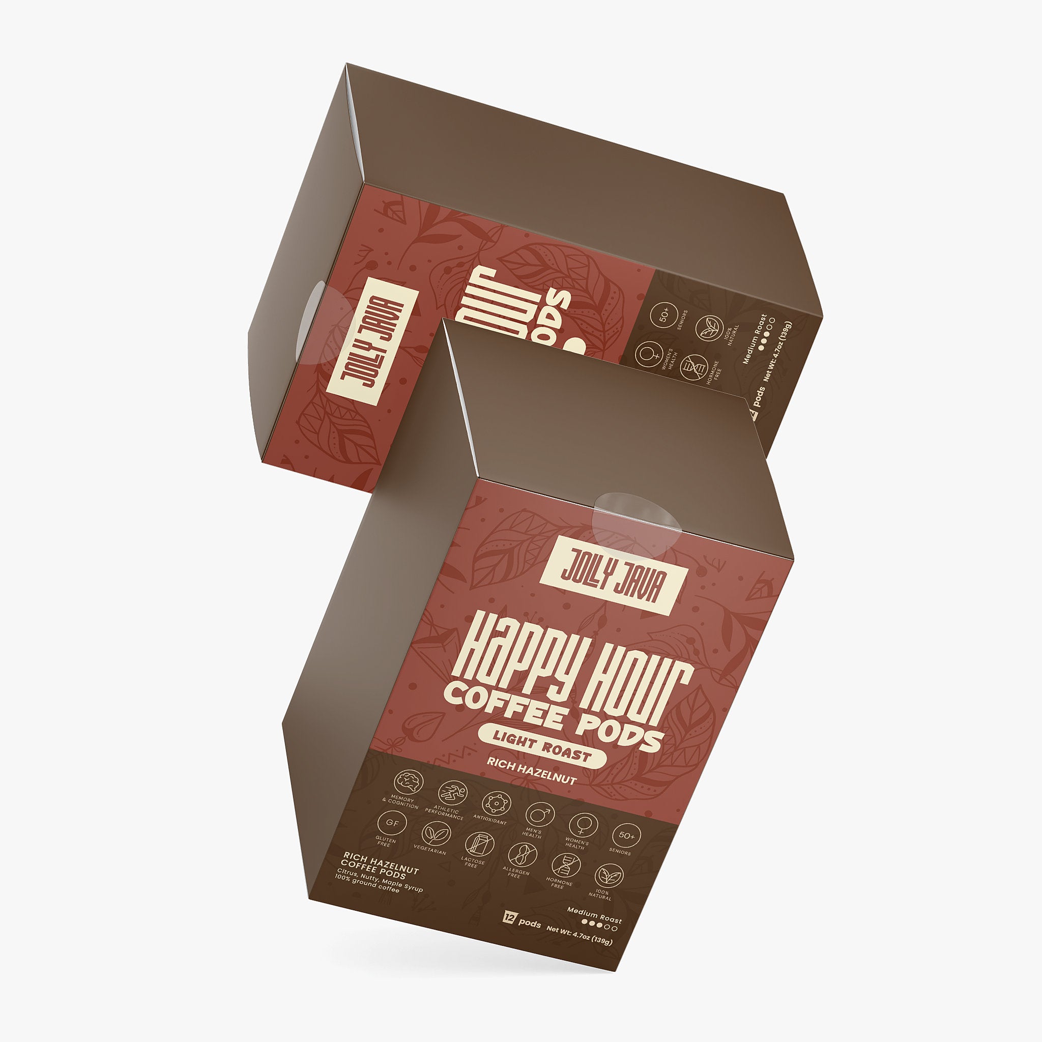 Happy Hour Hazelnut Coffee Pods (Med. Roast)