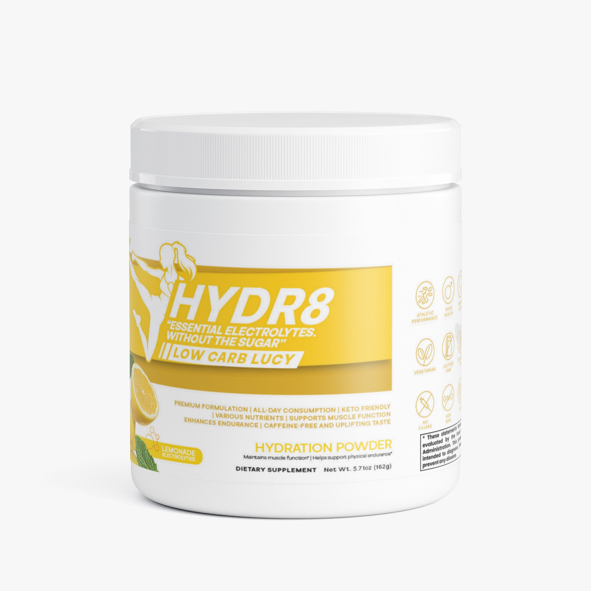 Hydr8 Electrolytes (Lemonade)