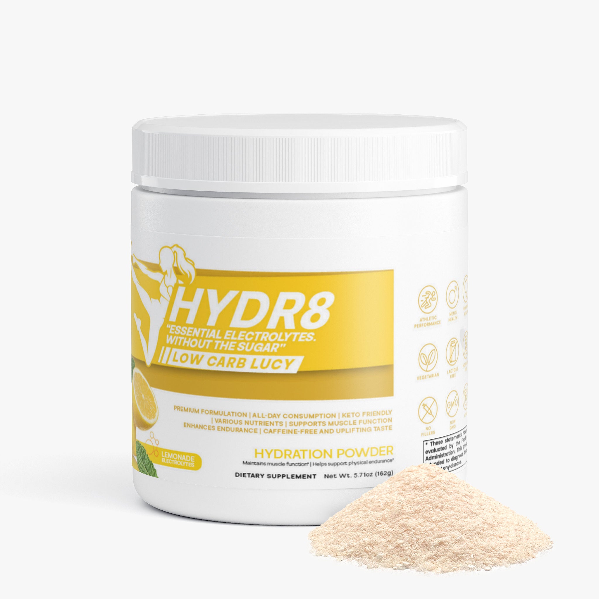 Hydr8 Electrolytes (Lemonade)