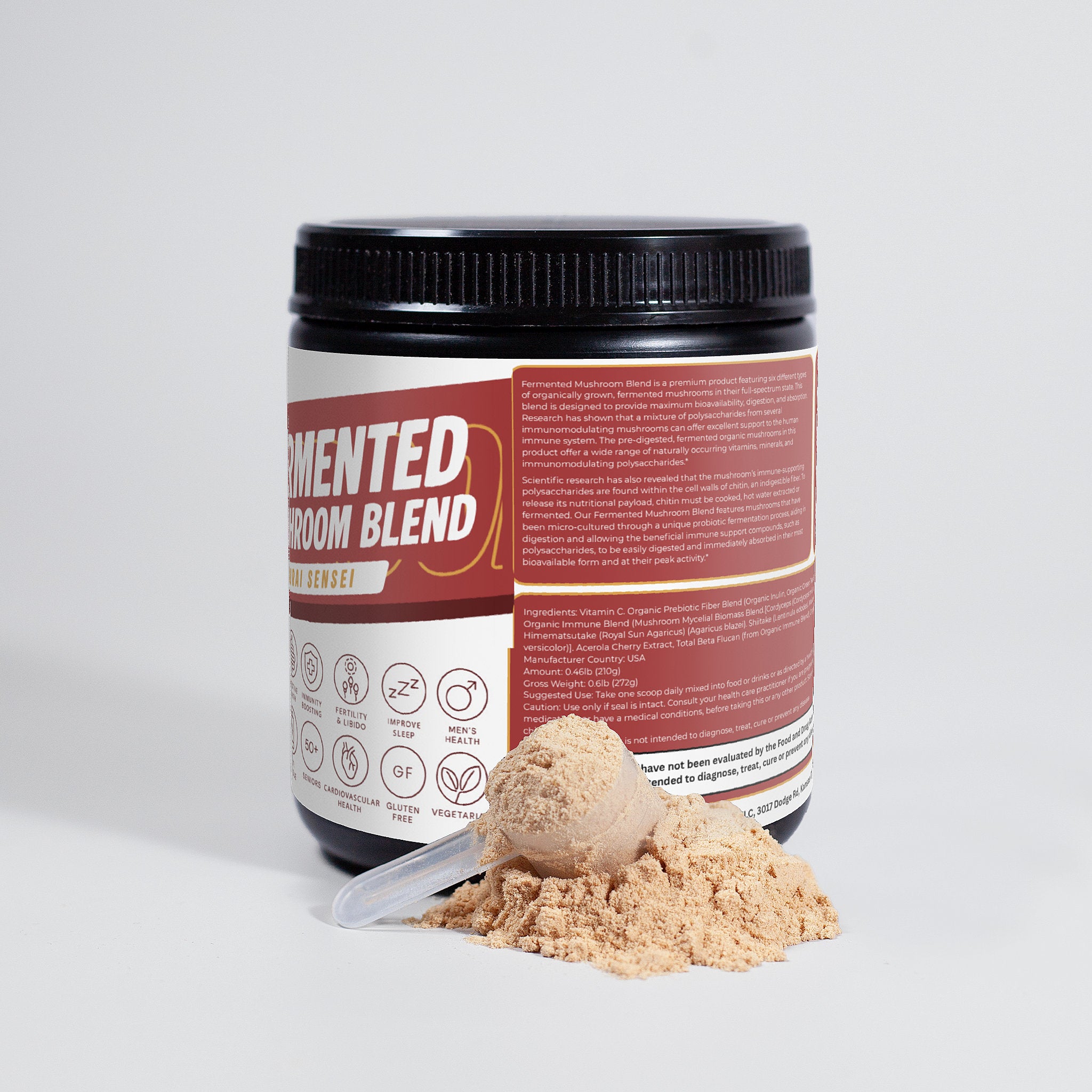 Fermented Mushroom Blend