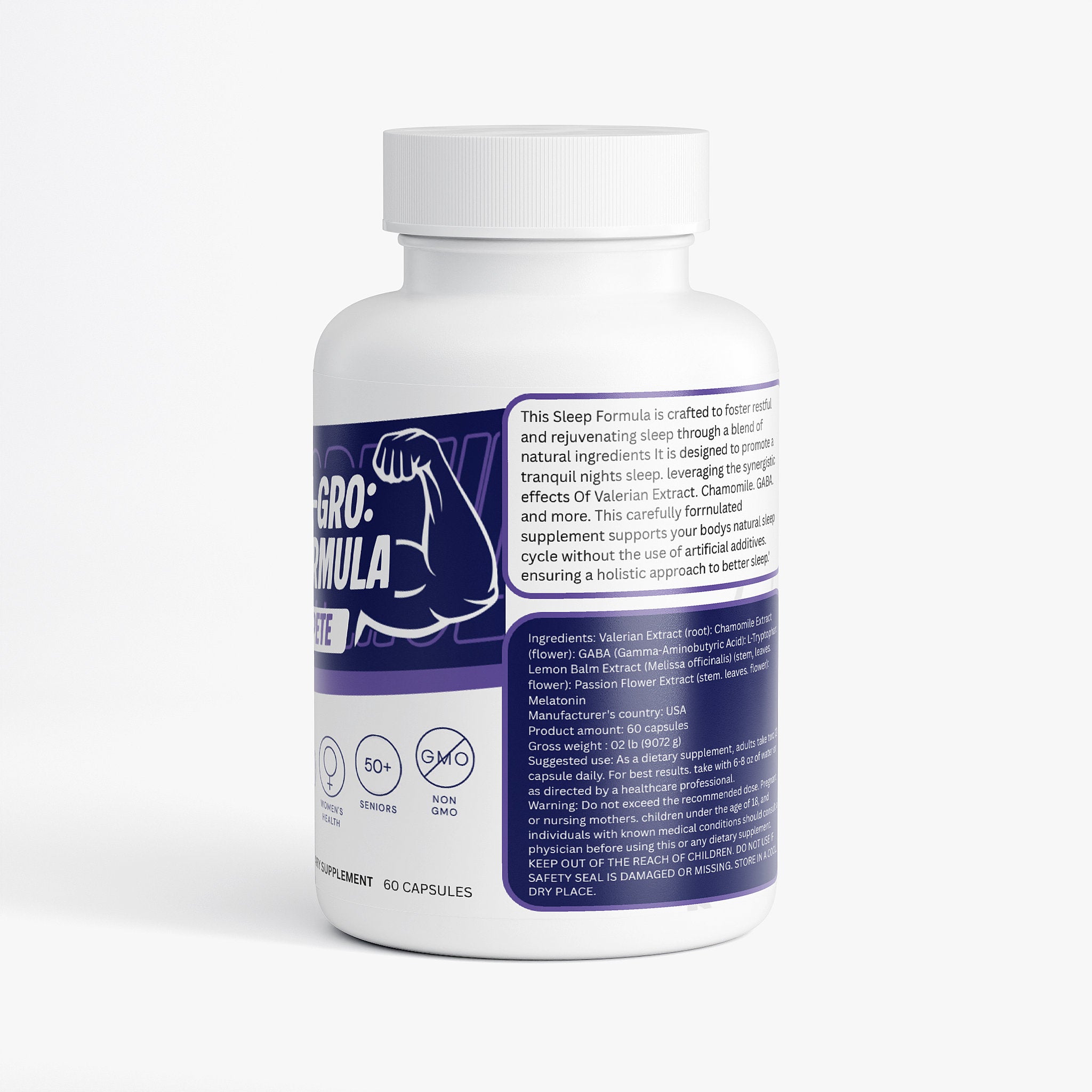 MUSCLE-GRO: Sleep Formula