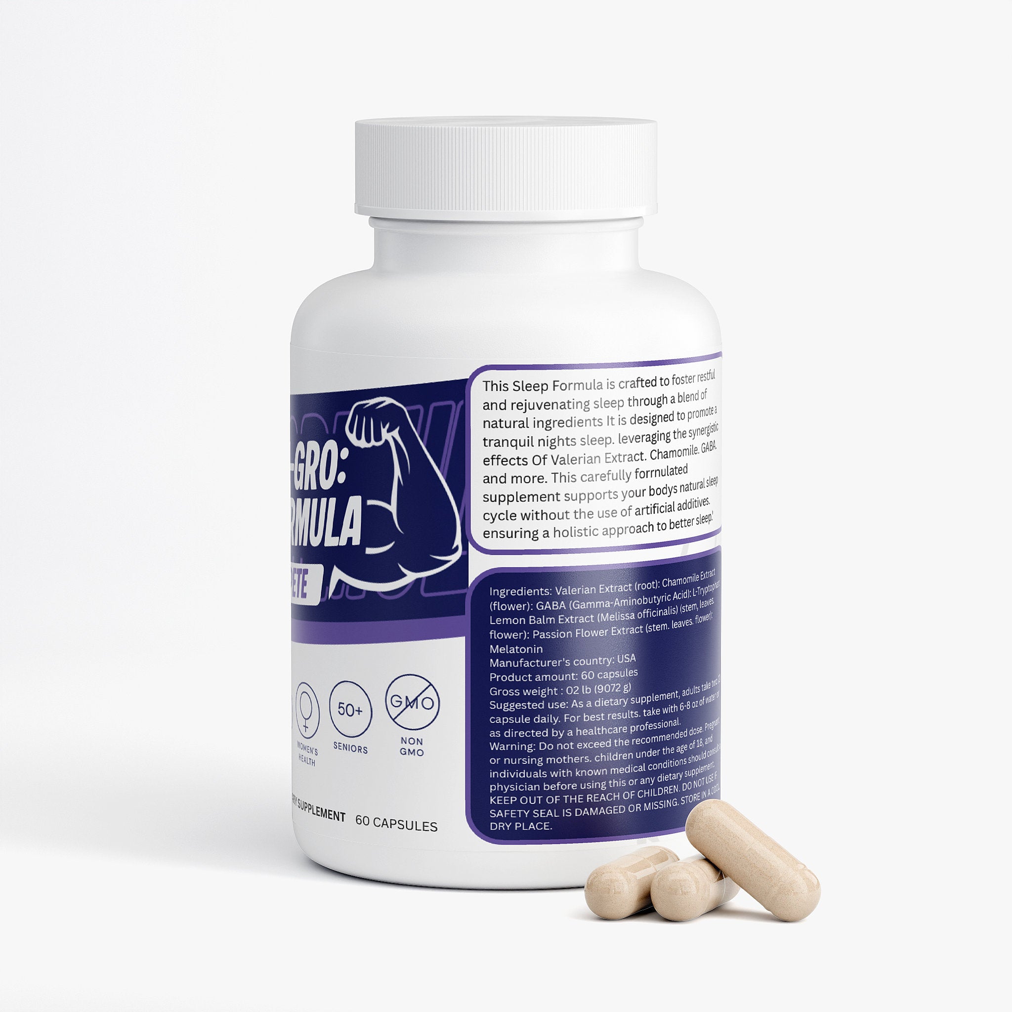 MUSCLE-GRO: Sleep Formula