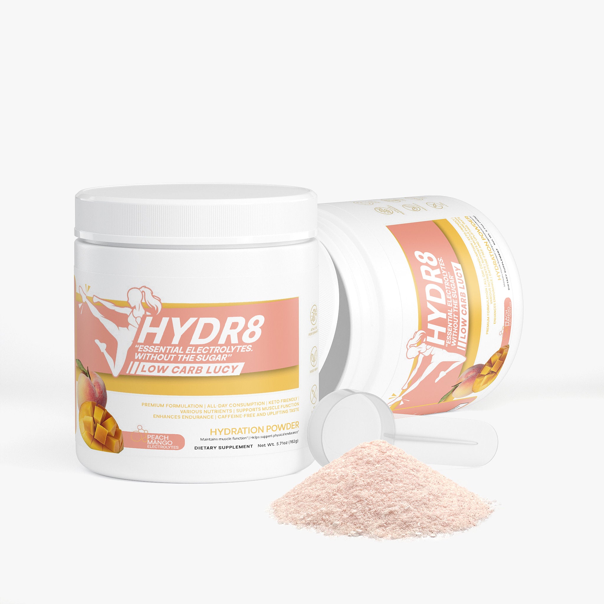 Hydr8 Electrolytes (Peach Mango)