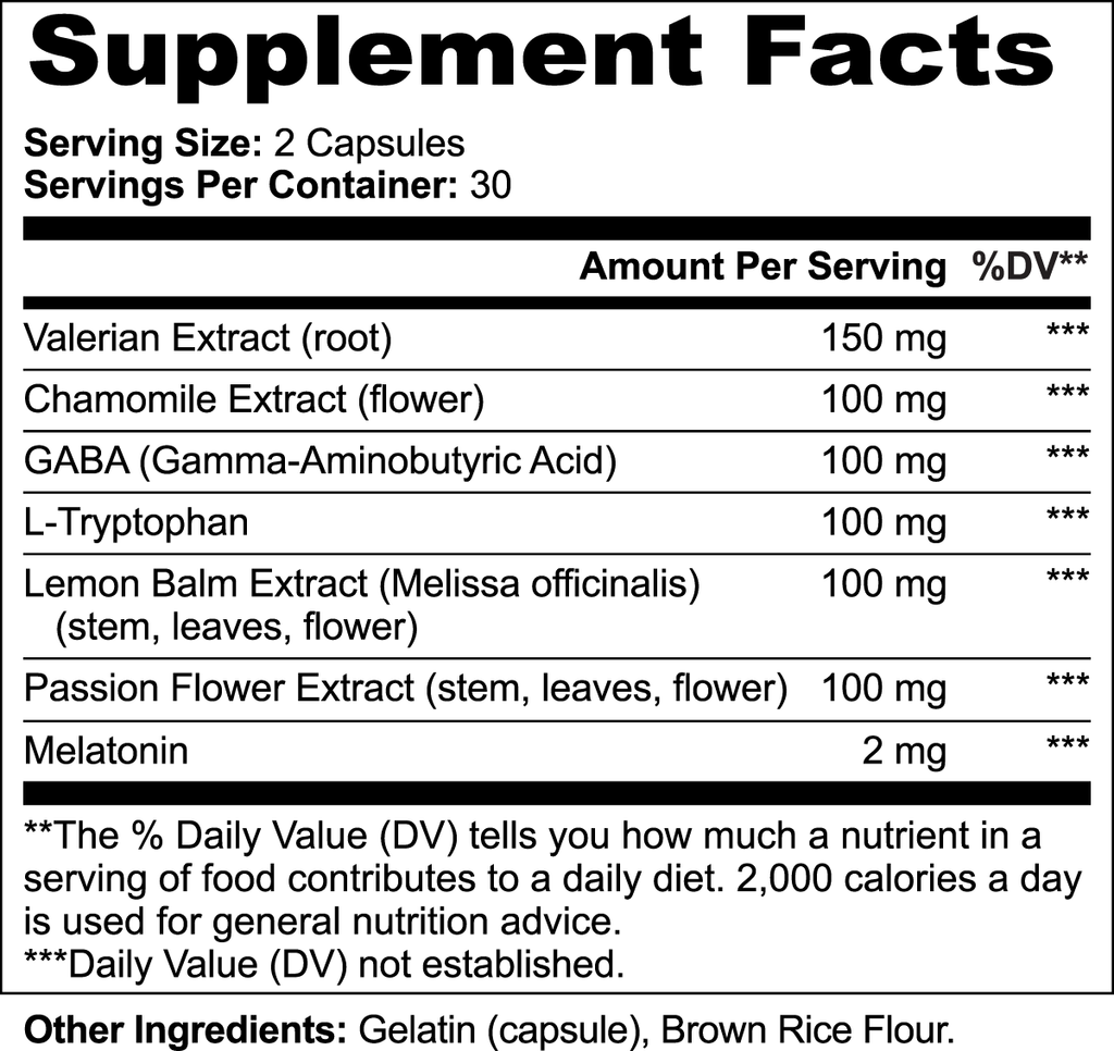 MUSCLE-GRO: Sleep Formula
