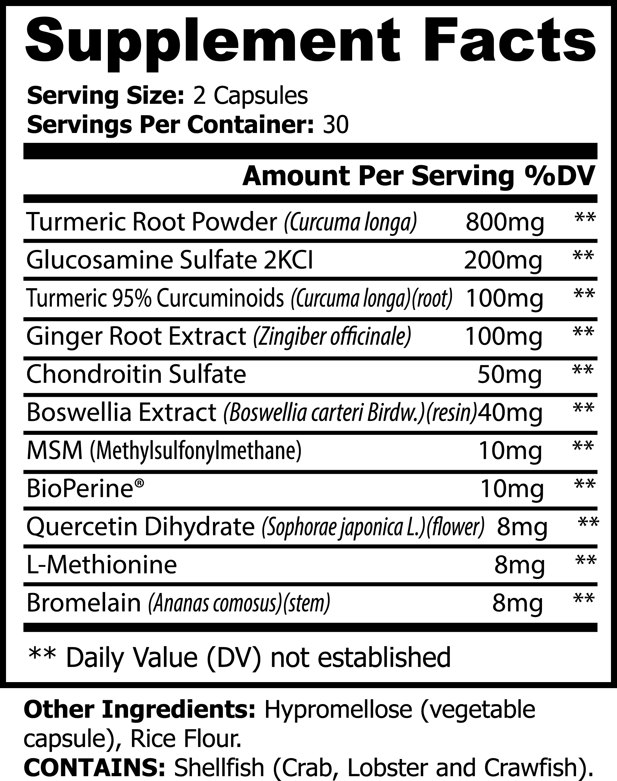 Anti-Inflammatory Turmeric