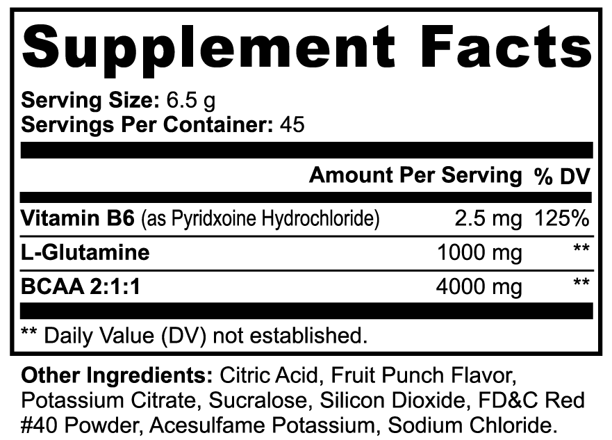 Muscle Rehab (Fruit Punch)
