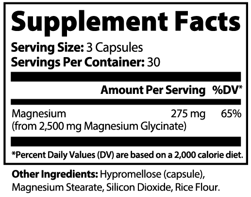 MUSCLE-CALM: Magnesium